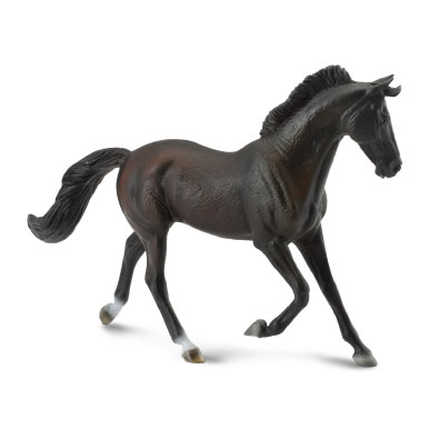 纯血母马 - 黑色 - horses-1-20-scale