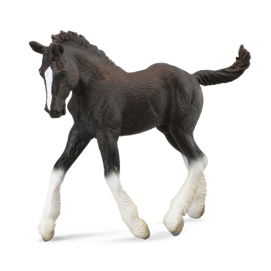 Potro Shire Negro - horses-1-20-scale
