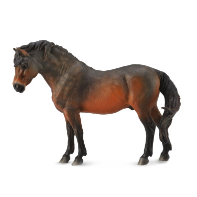 Pony Dartmoor Castaño Oscuro - horses-1-20-scale