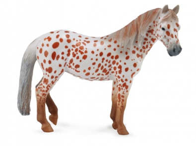 英国斑点母马 -豹纹栗色 - horses-1-20-scale