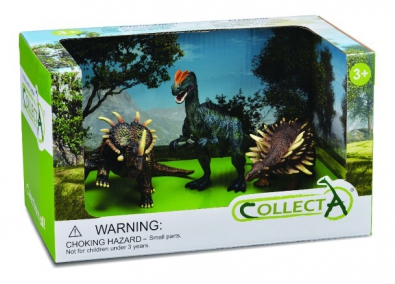 3Pcs Dinosaur Open Box Set - 89141