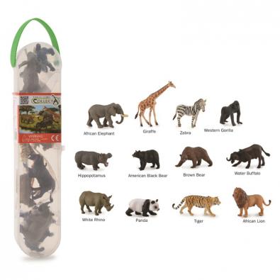 Caja de Collecta con animales salvajes-1 - mini-animals