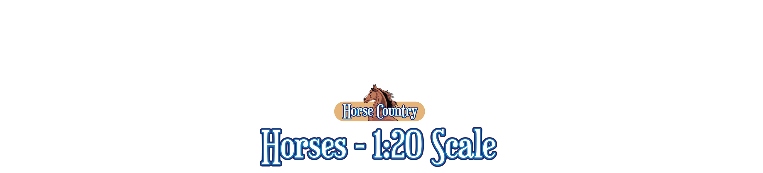 Horses - 1:20 Scale