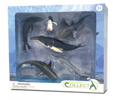 6 pcs Sea Life Boxed Set - 84050
