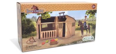 Rider & Accessories with Horse & Stable Box Set - rider-accessories