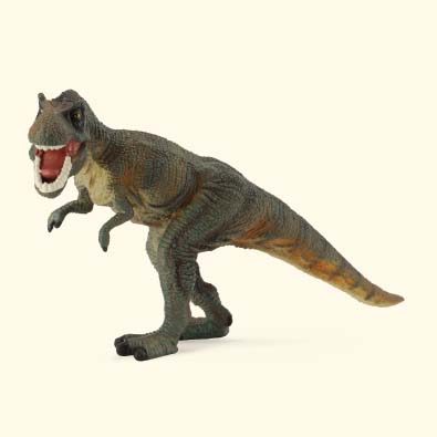 Tyrannosaurus Rex Green - age-of-dinosaurs-popular-sizes