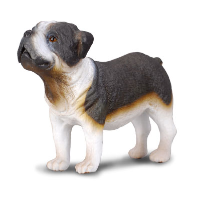 Figurines Collecta Figurine Chien : Bouledogue pas cher 