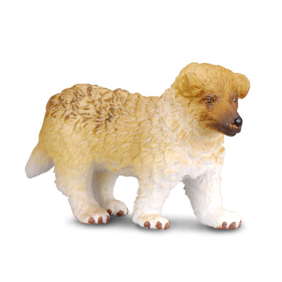 Collecta 88192 Rough Haired Collie Puppy Miniature Animal Figure Toy 