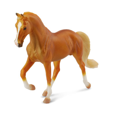 Tennessee Walking Horse Stallion Golden Palomino - horses-1-20-scale