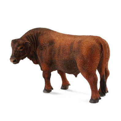 Watussi Beef Bull 5 1/8in Wild Animals Collecta 88648 