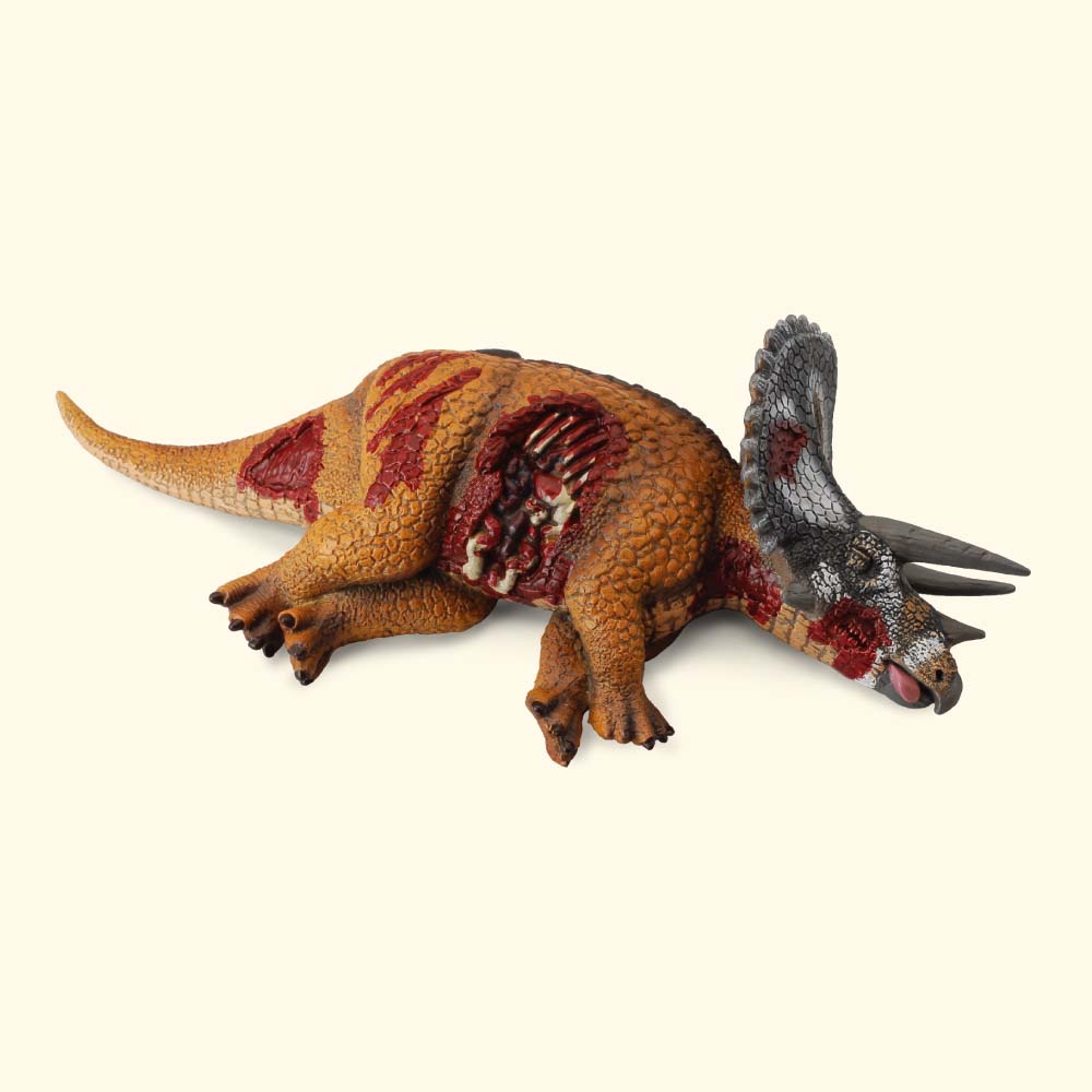 Dinosaurier Collecta prehistorie Triceratops mit Babyspielset 2-teilig 