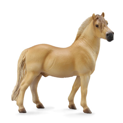 Fjord Stallion Brown Dun - horses-1-20-scale