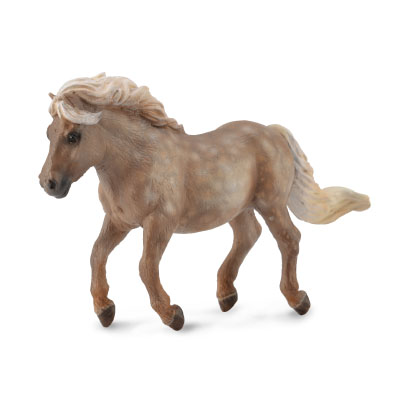 Pony de las Shetland Gris Tordo - horses-1-20-scale