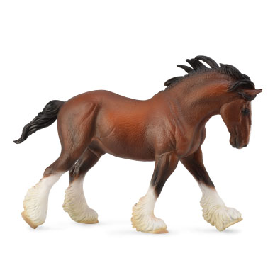 健壮驮公马 - 枣色 - horses-1-20-scale