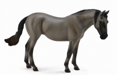 Yegua Lusitana Gris - Deluxe 1:12 - horses-deluxe-1-12-scale