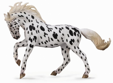 Knabstrupper Mare - Black Leopard  - horses-1-20-scale