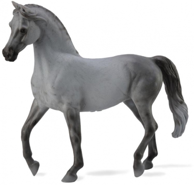 1:12 Arabian Mare -Grey   - horses-deluxe-1-12-scale