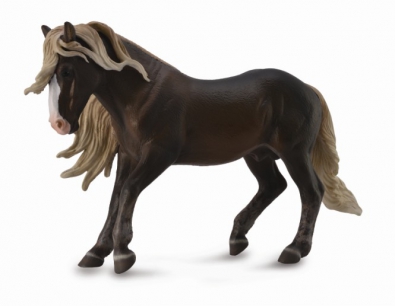 Caballo negro del bosque - horses-1-20-scale