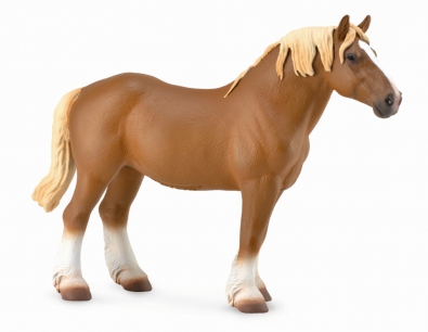 比利时母马- 栗色 - horses-1-20-scale