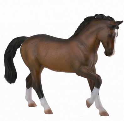 温血公马 - 枣色 - horses-1-20-scale