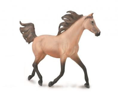 Half Arabian Stallion Dunskin - Deluxe 1:12 Scale - horses-deluxe-1-12-scale