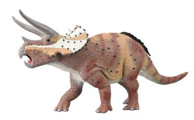 Triceratops rugoso con mandíbula móvil - Deluxe. Escala 1:40 - age-of-dinosaurs-1-40-scale