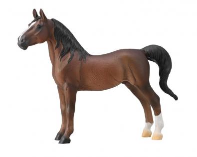 美国骑乘马-肝栗色 - horses-1-20-scale