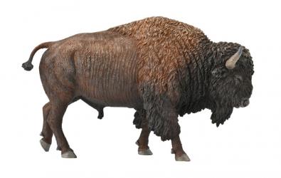 Collecta 88336 American Bison 4 11/16in Wild Animals 