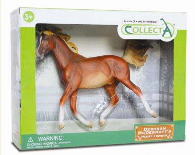 Arabian Stallion Chestnut - Deluxe 1:12 Scale - 89461