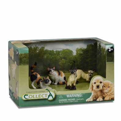 4 pcs Cats & Dogs Open Boxed Set - box-sets