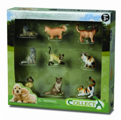 9pcs DOGS & CATS BOXED SET