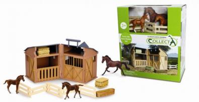 Stable Playset With Animals & Accessories - box-sets