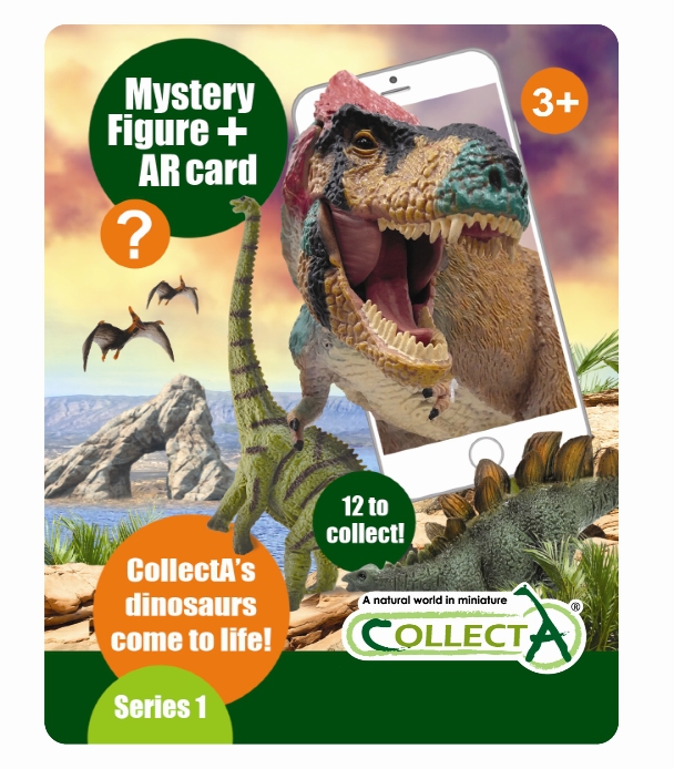 A1147 CollectA AR Dinosaurs Series 1 One Bag Sent Randomly 
