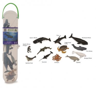 Caja de Collecta con animales marinos-2 - mini-animals